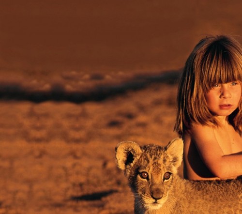 itaylorrae:cashmere-cascade:ashleymater:Tippi Benjamine Okanti Degré, daughter of French wildlife ph