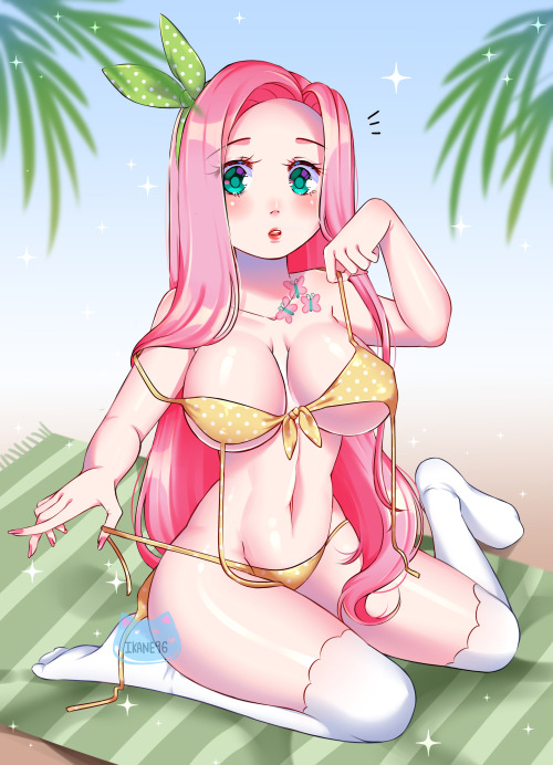 Taking a short break from Obey Me. And wanted to draw FlutterShy Human Version from My Little Pony! 