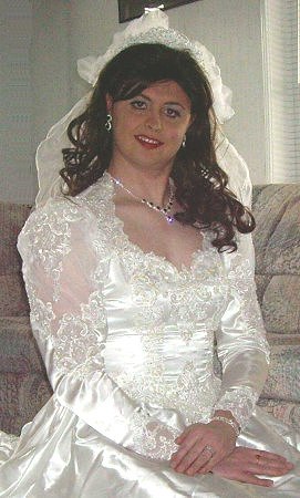 thetransgenderbride:This young and beautiful bridal crossdresser is Aspen.