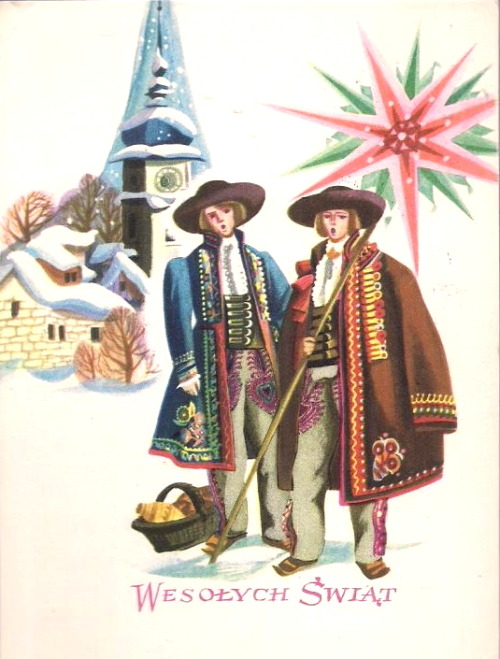 lamus-dworski:Old Christmas postcards by Polish illustrator Maria Orłowska-Gabryś (1925-1988).