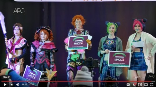 Some screengrabs of our Jojo’s skit at Overload. We placed 3rd in the NZ round of the Madman N