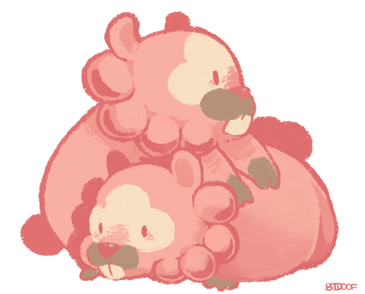 moody-bidoof:    “With nerves of steel, nothing can perturb it. It is more agile
