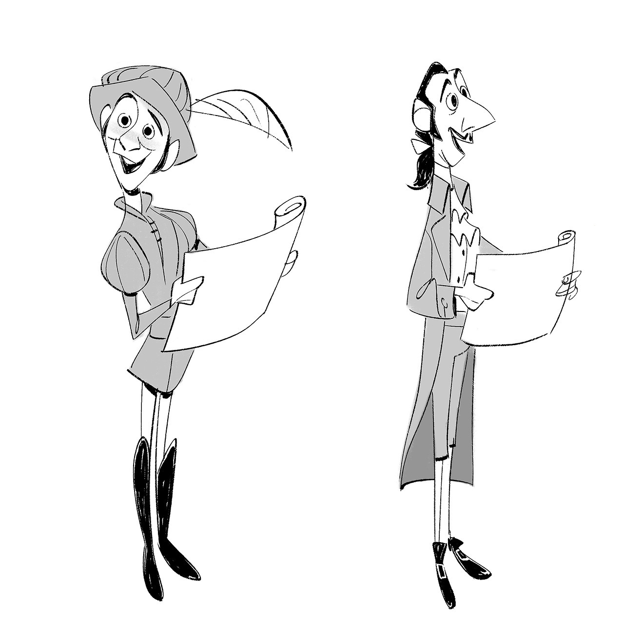 bobbypontillas: An assortment of character concepts from Season 1 of Tangled to end