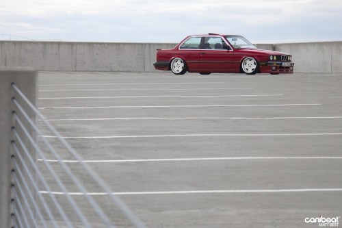 allcarsphotos:  Love Letter to a Legend: Ryan Fuller’s Ground Hugging BMW E30 