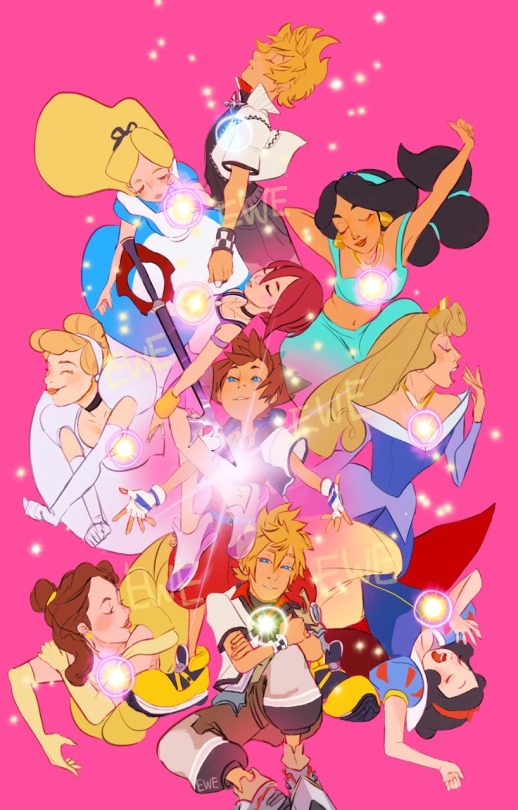 ewepufruit:  💖pure hearts of light💖   You can buy a print of this piece here on my online shop: http://sheeprilyn.storenvy.com [please do NOT repost my artwork] 