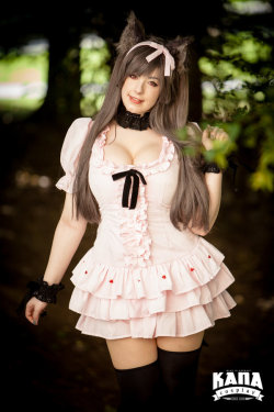 bimbofication-of-little-slut:  cosplayhotties:  Tabineko Cosplay by K-A-N-A   ls: too cute