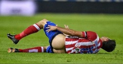 sportyboyblog:  Soccer player hot butt exposed!The