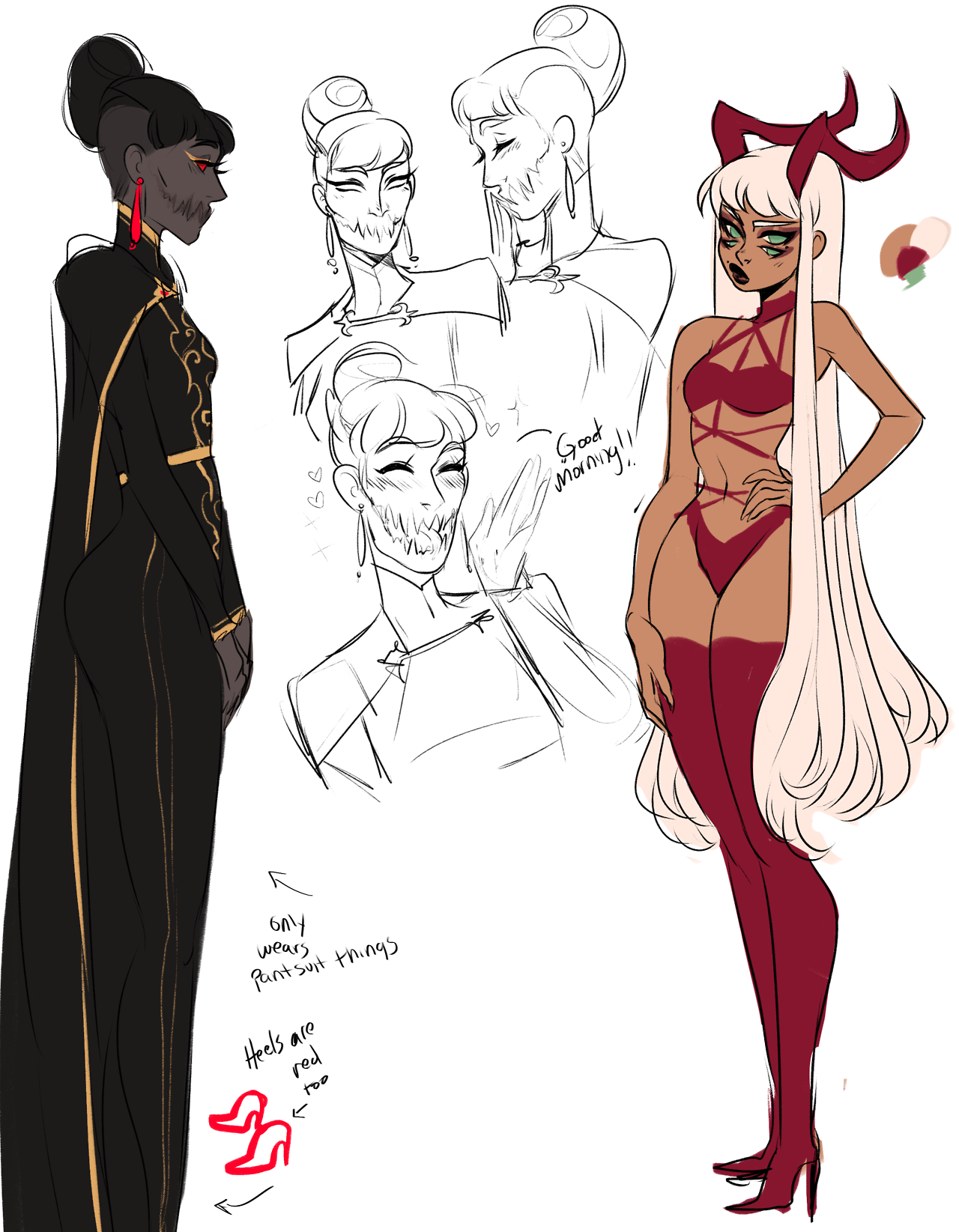 milkcubusss:some demon girls!!