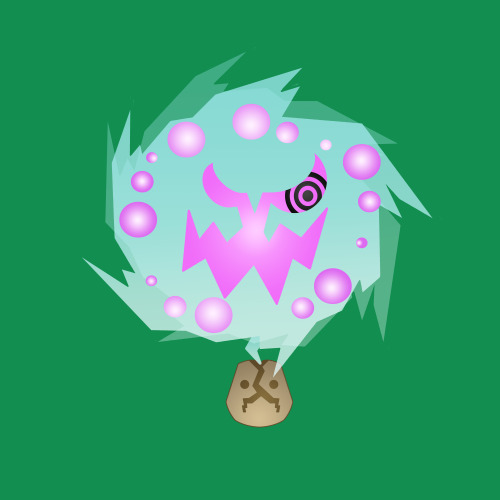 fictional-seviper:Redbubble, TeePublicCommissions, Patreon How about a shiny Spiritomb?