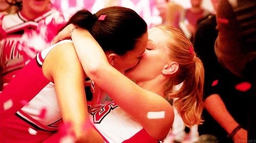 brittana-karmy-vauseman:  Some girls kiss girls - get over it!