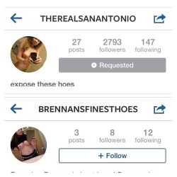 oakynymph:  goblinempress:  HI GUYS  CAN YOU ALL DO ME A HUGE DAVOR AND REPORT THESE TWO INSTAGRAM ACCOUNTS?  it’s showing a bunch of naked pictures of high school girls which is distributing child pornography considering they are minors for the most