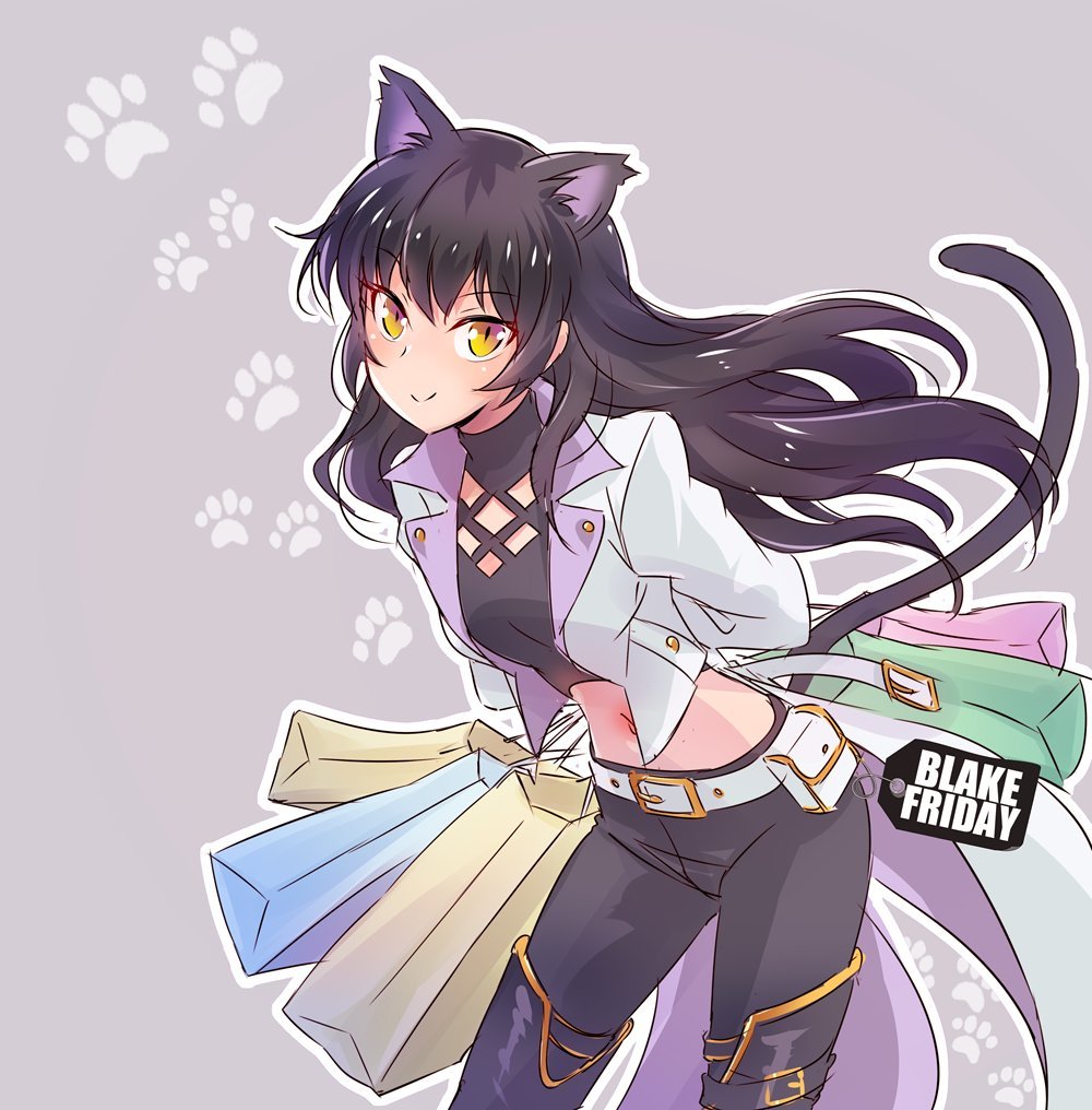 rwbyfanservice:  Blake Friday by  いえすぱ  