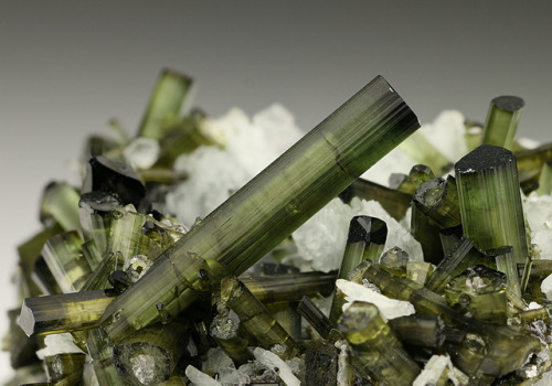 Tourmaline with Albite - Governador Valadares, Minas Gerais, Brazil