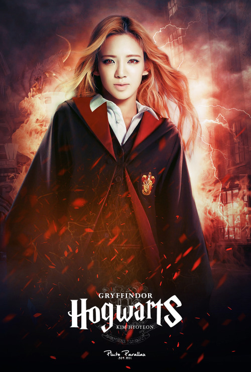 fishmeatdie: GIRLS’ GENERATION x HOGWARTS (ft. Krystal) cr. Pluto Parallax