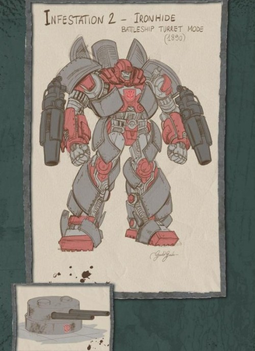 castlewyvern:  Transformers: Hearts of Steel art by Guido Guidi.