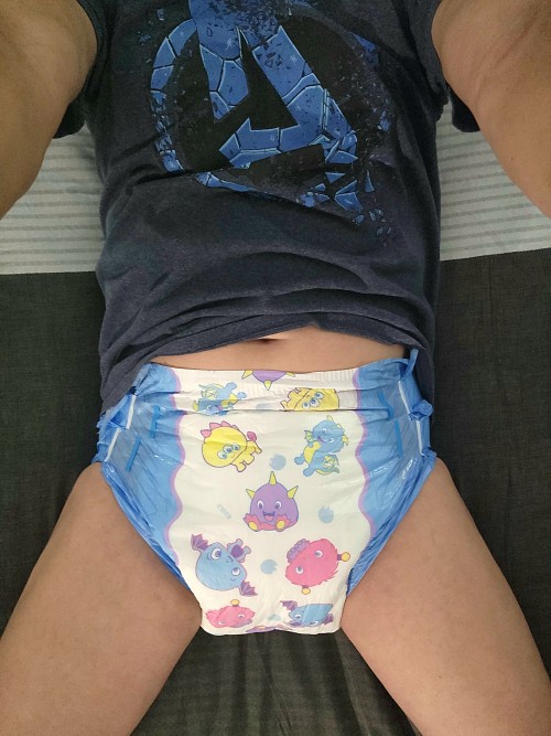 Bf An Wolf Pup In Last Night Diapers Before Bedtime Giggles