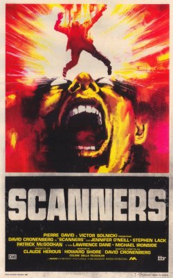 foreignmovieposters:  Scanners (1981). Italian poster.