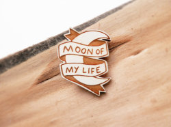 geekymerch:  (via Game of Thrones Brooch ‘Moon of My Life’ by kateslittlestore)