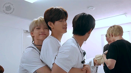 Gifsets Of Stray Kids Back Hug |DO NOT REPOST