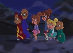 alvin and the chipmunks meet the wolf man