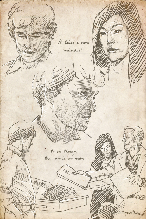 Hannibal’s Sketchbook p.35Read From The BeginningPage 34 - Page 35 - Page 36*Note: Due to Tumblr’s r