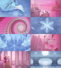 annaaofarendelle-blog:  Frozen + pink and