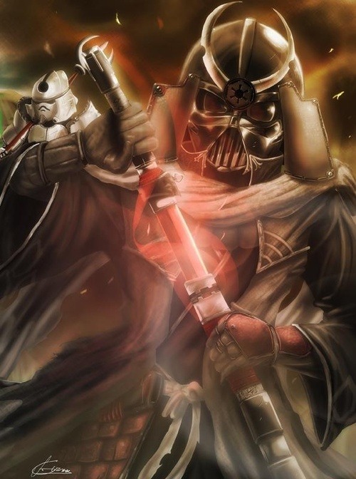 marijuanster:  What if Star Wars was Feudel Japan? 