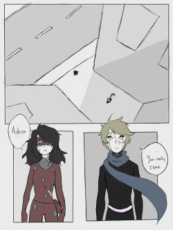 naptillmorning:  A short little comic based on the idea of Adrien being akumatized! Sometimes you just gotta put some faith in your partner, even if that partner is currently being possessed by an evil butterfly enthusiast and wants to stab you with a