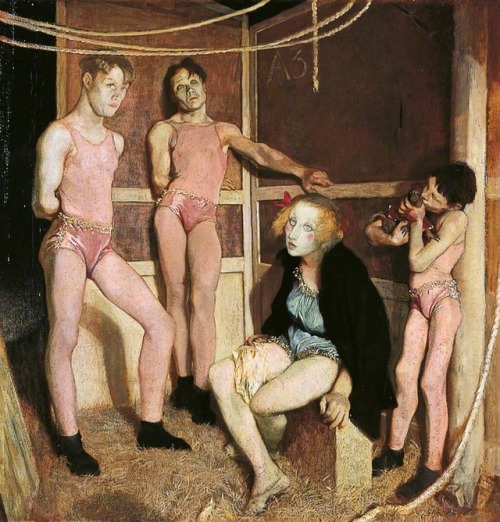 igormaglica:Glyn Warren Philpot (1884–1937), Resting Acrobats, n.d.oil on canvas, 86.5 x 