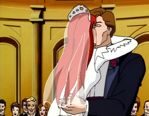 The Wedding Ceremony and Kiss (4)