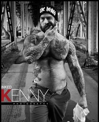 jackdixonxx: #tbt with @inkedkennyphoto⁠ ⁠ #gayshit #furforsale ⁠ .⁠ .⁠ .⁠ #bearded #hairygay #gay #