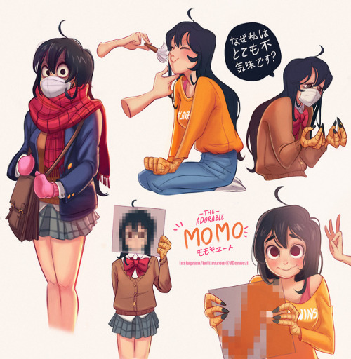 cuddlyveedles: The curse has gone. // If Momo-chan was a real person