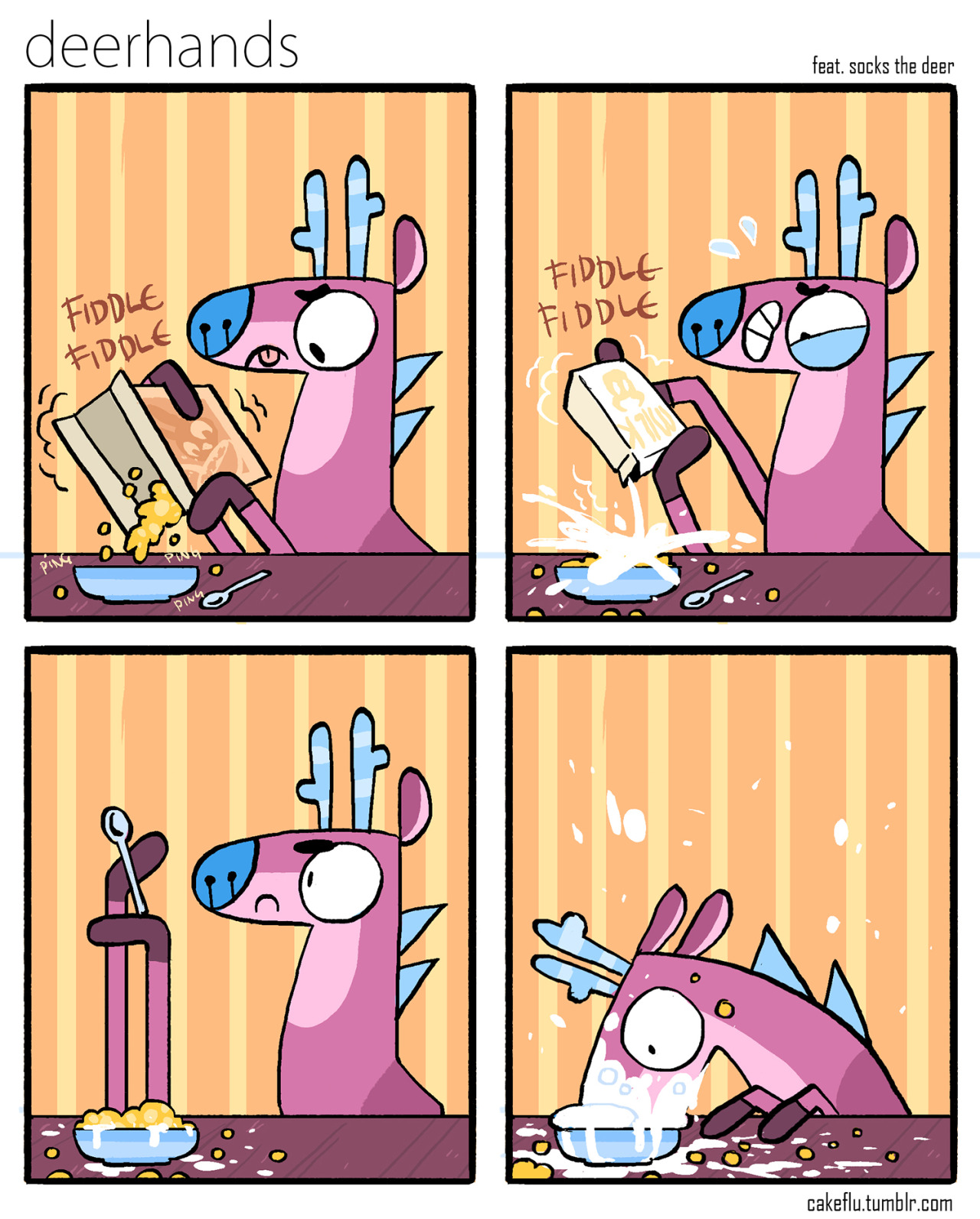 adurot:not-a-comedian:cakeflu:deer can’t handle, for cereal.I updated Cakeflu for