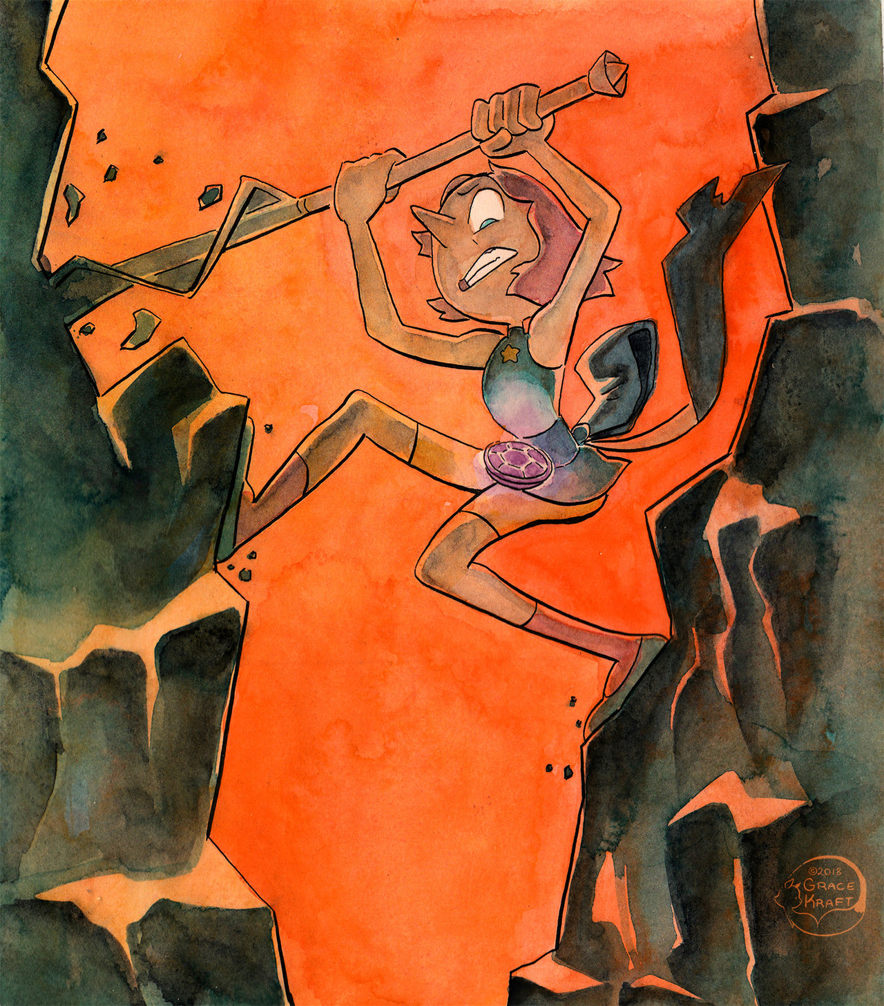 gracekraft:  Pearlmethyst Week - Not According to Plan Not the best time for Amethyst
