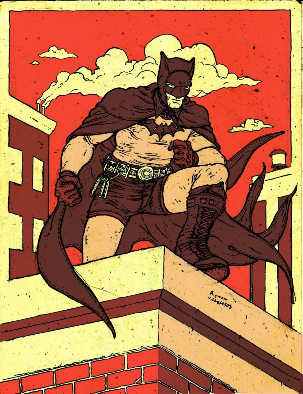 longlivethebat-universe:  Artwork by Ramon Villalobos