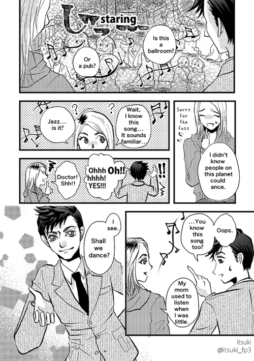 “Dance with you” I drew a comic! I love #10th/rose ♥English translation: cerri ( @cerrii