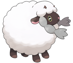 insertawesome-url-here:  glitteringhellspawn:  twarda:On the second thought, have a Wooloo w/o fluff as well.  Wig!!  She nakey