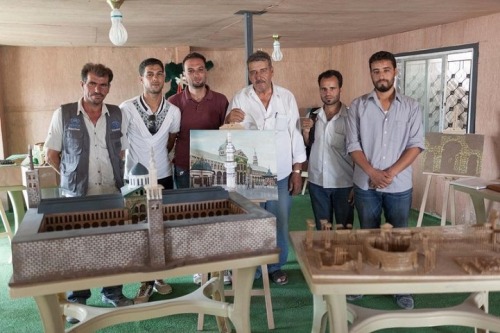 mymodernmet:Syrian Refugees Recreate Destroyed Monuments to Always Remember Their Culturally Rich Ar