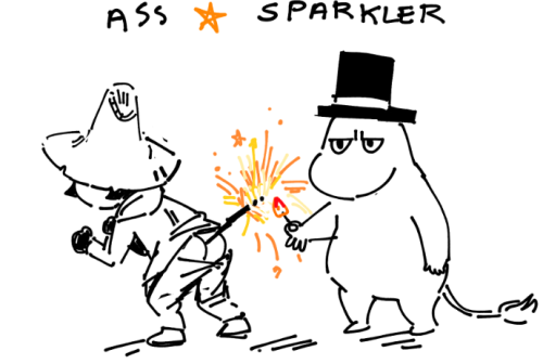 gir-kinnie: lowua: joxter and moominpappa being good friends, in celebration of the new season dropp