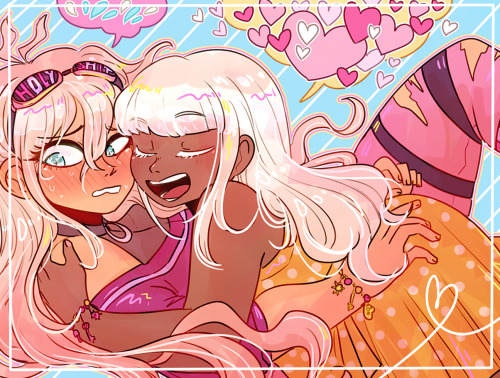 ministarfruit:femslashfeb day 25: close! ☆