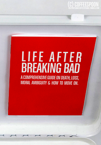  queenruinedmylife: BREAKING BAD - Finale Emergency Kit #are the matches and gasoline for fucking lighting myself on fire 