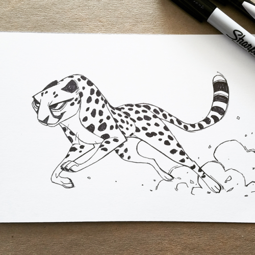 737: InkTober Day 01 “Swift”This is attempt number three to complete an InkTober challenge, lets see