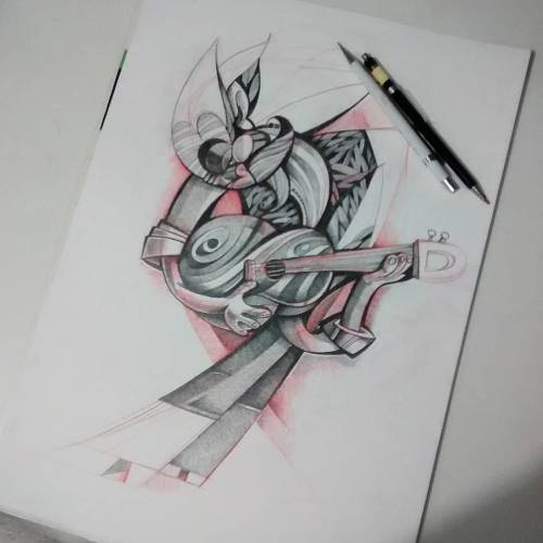 #draw #guitar #dibujando #dibujo #band #violao