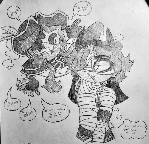 Ghost!ow Oc X Mummy!venture