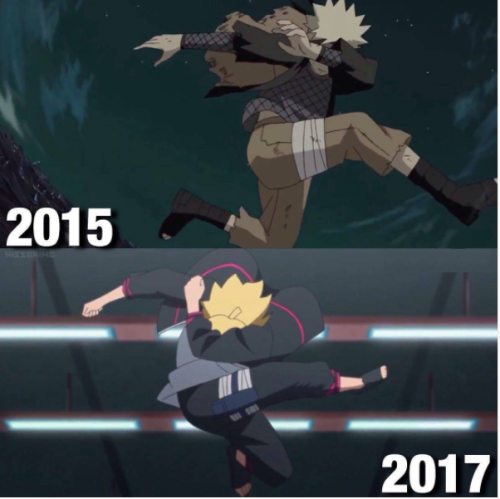 Naruto and boruto dab