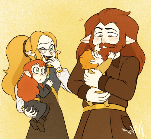 Made Some Designs For Eda And Lilith’s Parents. Their Names Are Eleanor And Vincent ^^ 