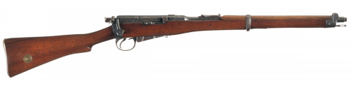 Scarce Lee Enfield Mark I cavalry carbine, late 19th and early 20th century.Note the shortened magaz