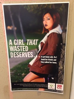 sexualparadox:  My Schools anti rape campaign done right 