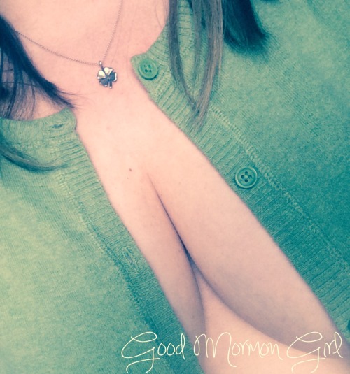 Hope you all got a little lucky on #stpattysday I know this #Irish girl did! #goodmormongirl #irishw