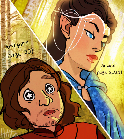 hattedhedgehog: From The Lord of the Rings Appendix A: ‘The Tale of Aragorn and Arwen’ (abridged) El